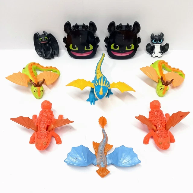 HOW TO TRAIN Your Dragon McDonalds Happy Meal Toy Bundle X 7 £0.99