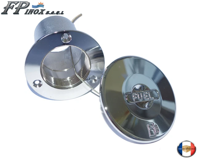 Bouchon de nable Clever protect.moulée 38mm FUEL - OMAX MARINE