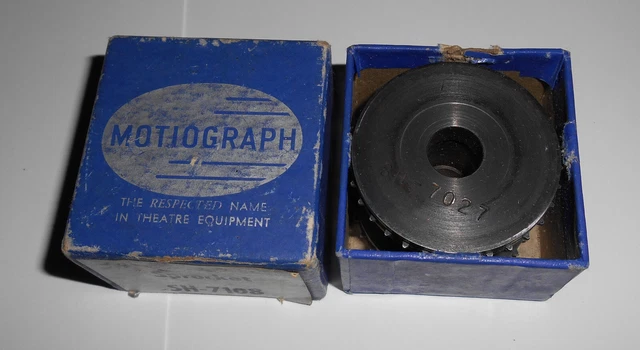 Antique Motiograph 35 Mm Motion Picture Film Projector Part Sprocket SH-7108