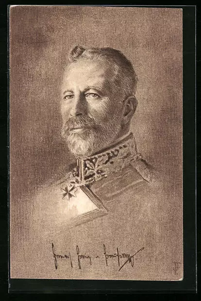 Künstler-AK Prinz Heinrich von Preußen mit Orden