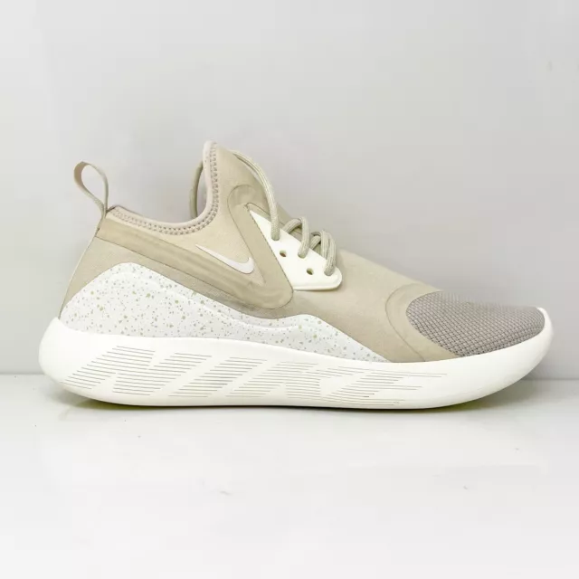 Nike Womens Lunarcharge Essential 923620-117 Beige Running Shoes Sneakers Size 9