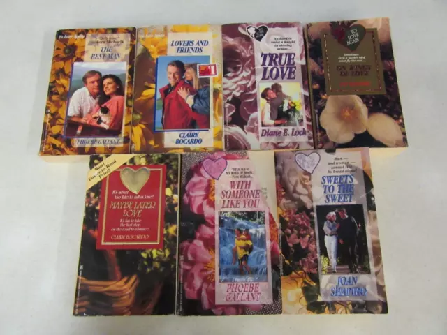 BIG Lot (7) TO LOVE AGAIN SERIES Romance Books Novels 1990s LARGE PRINT EDITION