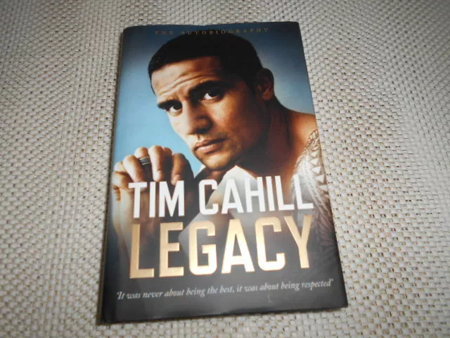 Legacy by Tim Cahill. Socceroos, Everton FC, football. SIGNED COPY