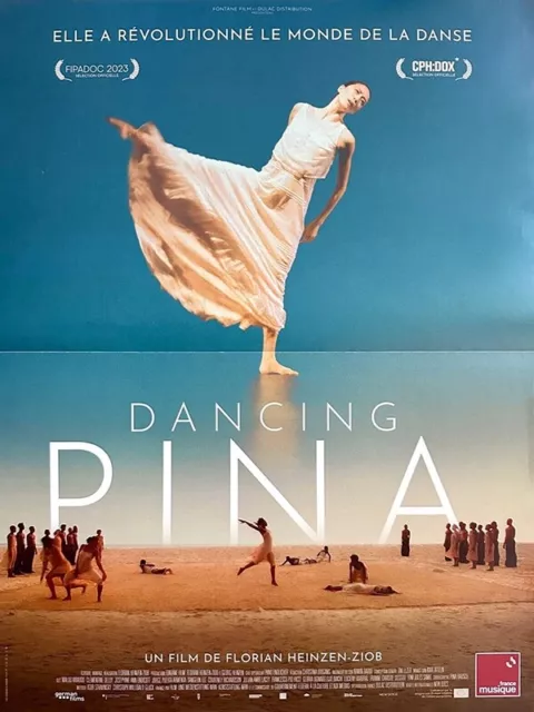 Affiche Pliée 40x60cm DANCING PINA (2022) Pina Bausch, Clémentine Deluy NEUVE