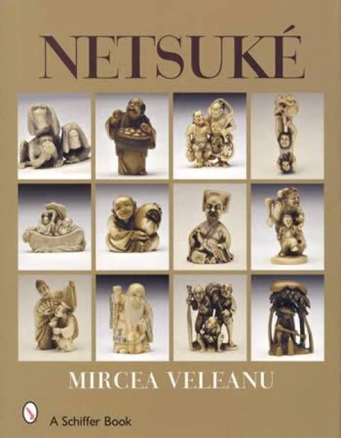 Antique, Vintage Netsuke Collector ID Guide Japanese Asian Art Carvings