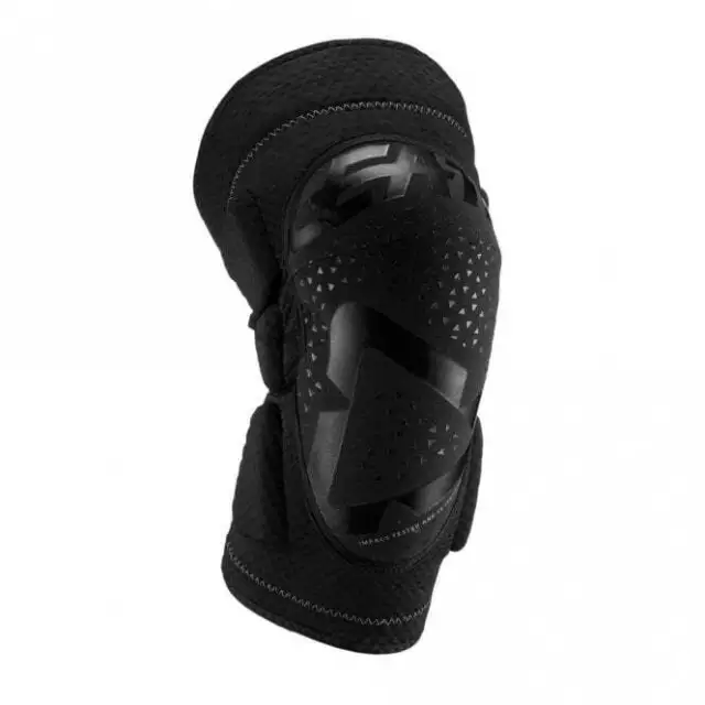 Leatt (Adult) 3DF 5.0 MX Motocross Knee Armour (Pair) - Black
