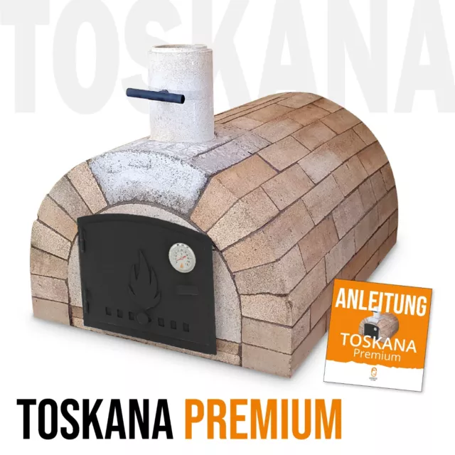 PIZZAOFEN BAUSATZ Holzbackofen Steinbackofen Garten Outdoor
