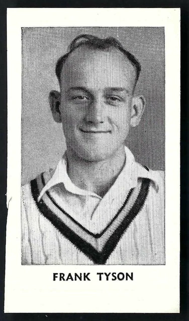 Thomson - The World's Best Cricketers (Mauve, 1965) - #17 Frank Tyson, Northants