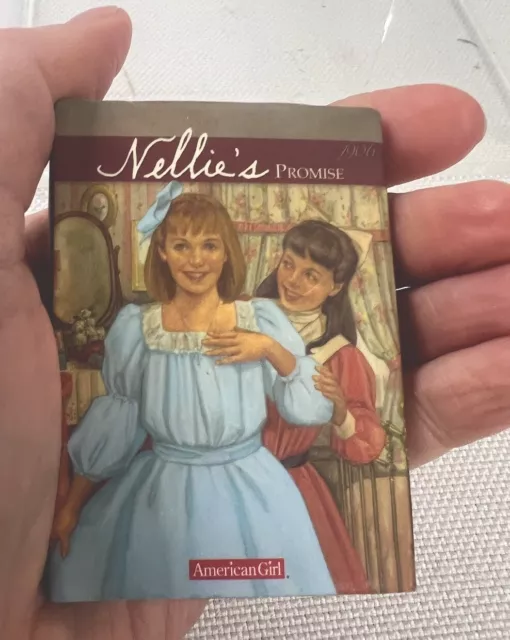 American Girl Nellie O'Malley Mini Doll RETIRED Small Hardcover Book Miniature