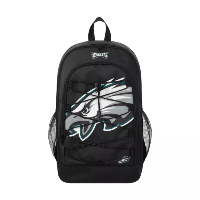 NFL Philadelphia Eagles Big Logo Bungee Backpack Bag Football