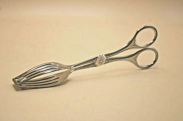 HornTide Edelstahl-Pastazange 2er Set - 20,5cm Servierzange Für Spaghetti & Gebäck