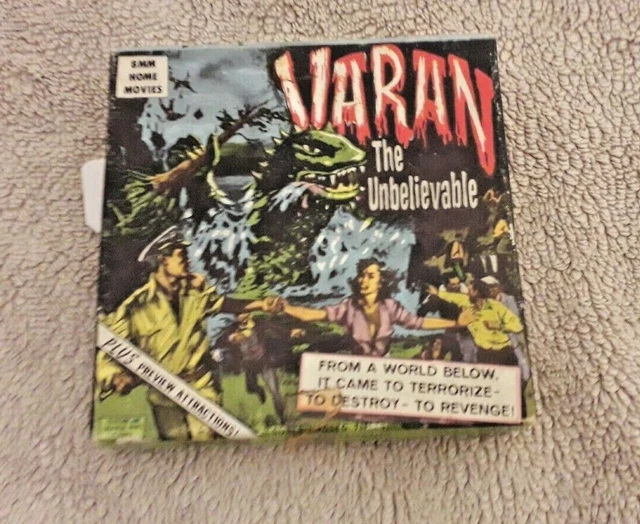 8mm VARAN The Unbelievable Films 8 mm Movie Reel no.536