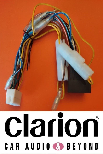 Genuine Clarion 16 PIN Car Stereo Radio ISO Cablaggio Connettore Cavo Loom