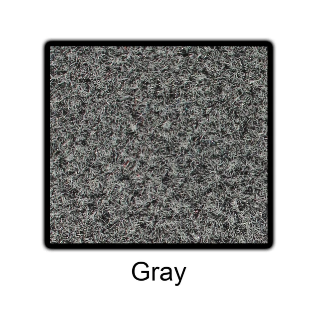 Boat Bass Pontoon Flooring Marine Grade Cut Pile Carpet 24oz 8' Wide- Gray