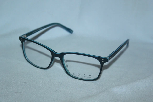 MONTURE OPTIQUE LUNETTES LAPO By Bleue foncé et translucide LA