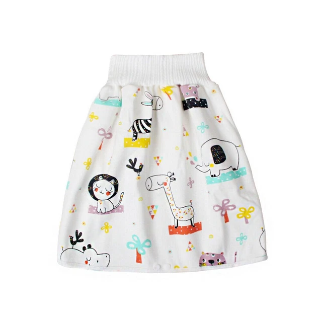 Waterproof Cotton Training Pants Cloth Diaper Skirts Baby Night Time Sleeping