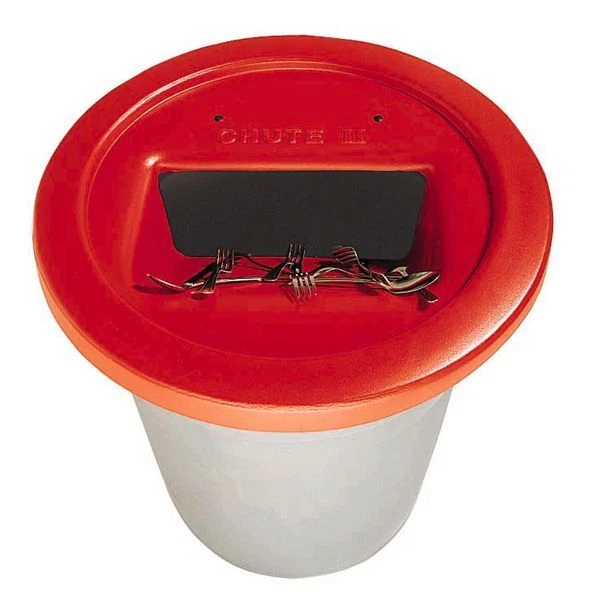 Golden West 3750 The Chute Red Flatware Trap For 32/44 Gal. Containers