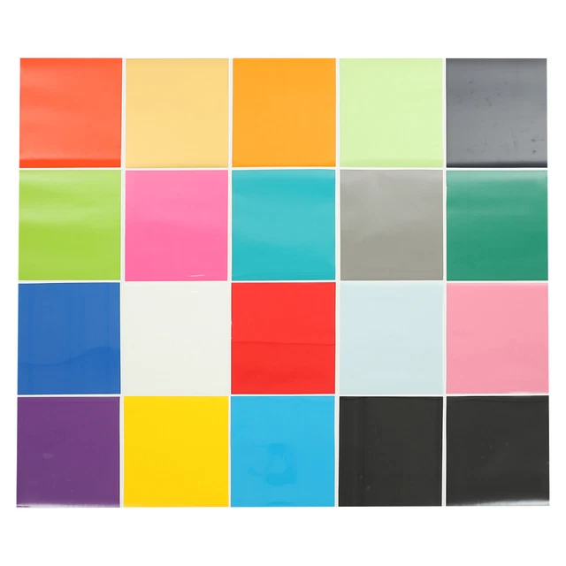 36Pcs Diy Zarte Vinyl Bündel Wärme Transfer Vinyl Blätter Für DIY Verwenden