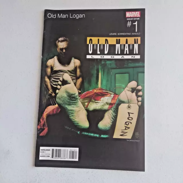 Old Man Logan #1 Tim Bradstreet Hip Hop Variant Ice Cube Homage Wolverine Marvel