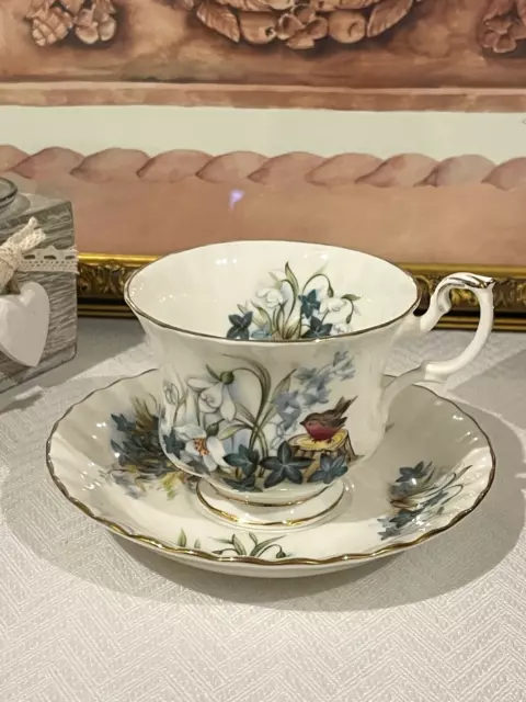 Royal Albert Country Life Series 'Ivy Glade' Cup and Saucer, as new