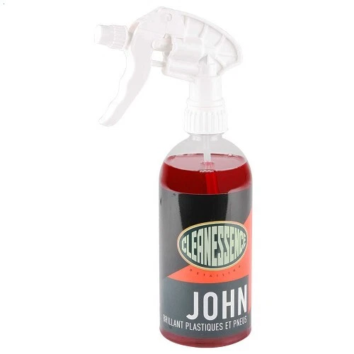 Brillant plastiques extérieurs et pneus CLEANESSENCE Detailing JOHN - 500ml