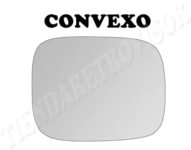 CRISTAL RETROVISOR PARA VOLVO XC90 2007-2014 CONVEXO Derecho(Copiloto)