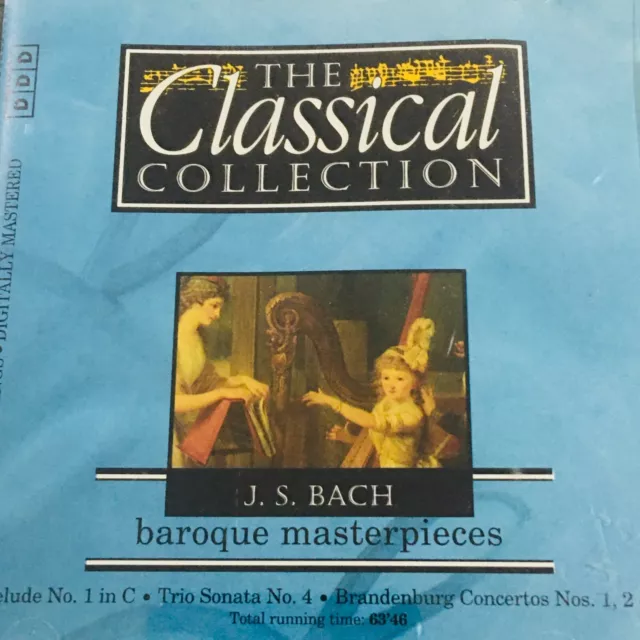 Masterpieces　Baroque　COLLECTION　THE　CLASSICAL　CD　AU　Bach　PicClick　30　$4.00