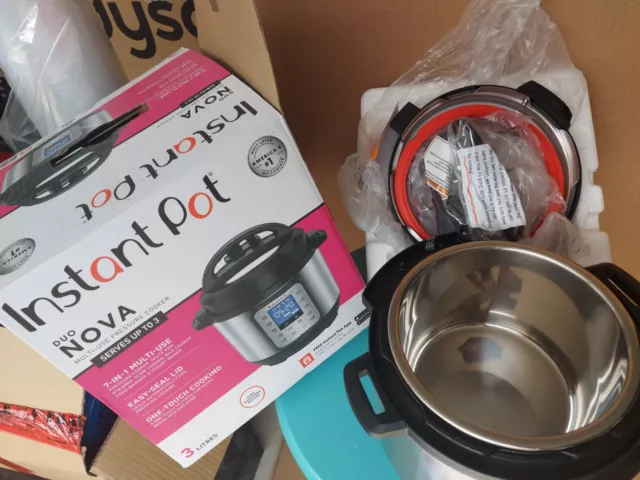 INSTANT POT® DUO Nova 3 Litre 7in1 Electric Stainless Steel