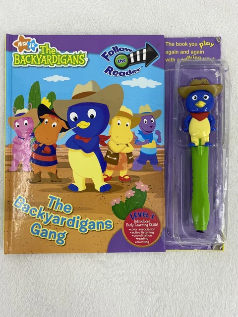 NICK JR BACKYARDIGANS Interactive Book PABLO Pen TALKS Sounds Follow ...