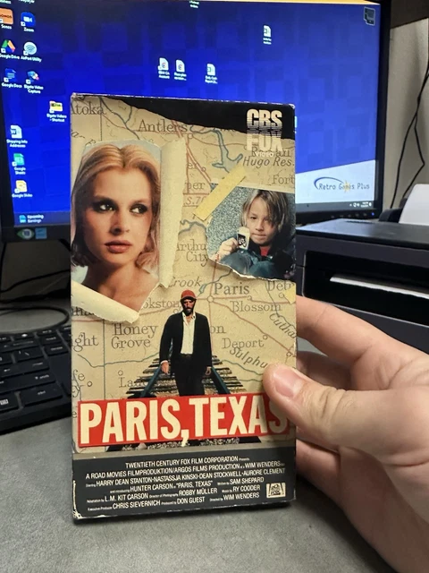 Paris, Texas (VHS) – Wim Wenders‘ Meisterwerk Als Kultfilm Auf Kassette