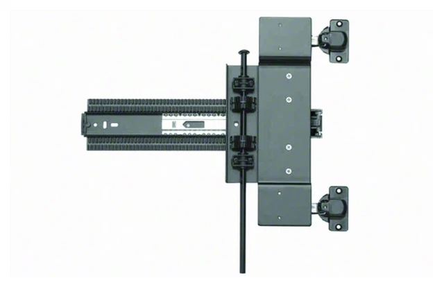 Knape & Vogt 8091FULL34S Black Pocket Door Full Overlay Kit For Salice Hinges