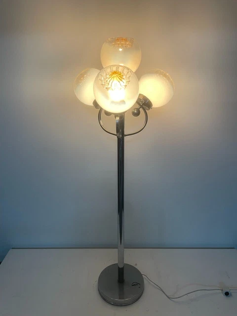 Mazzega Carlo Nason Floor Lamp Piantana Space Age  '70 Venini Toni Zuccheri