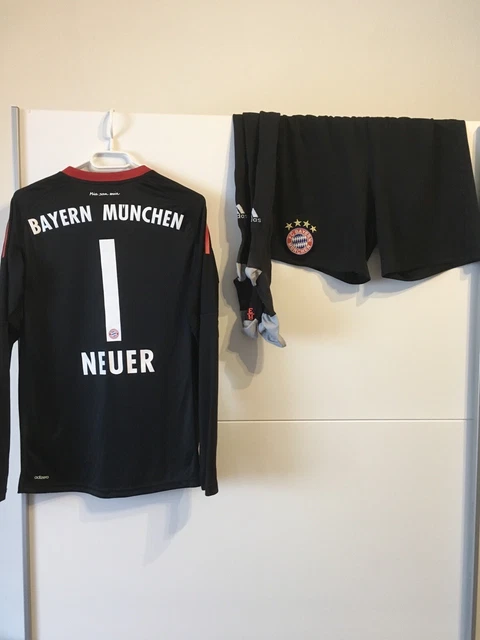 Adidas Fc Bayern München NEUER Torwart Trikot Set Home 2017 Gr.S Neu! Shirt FCB