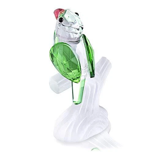 HDCRYSTALGIFTS Crystal Figurines Animals Parrot Figurine Art Glass Animal Fig...