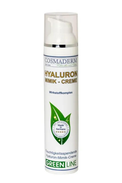 (399 EUR/l) Cosmaderm - Hyaluron Mimik Creme, 100ml