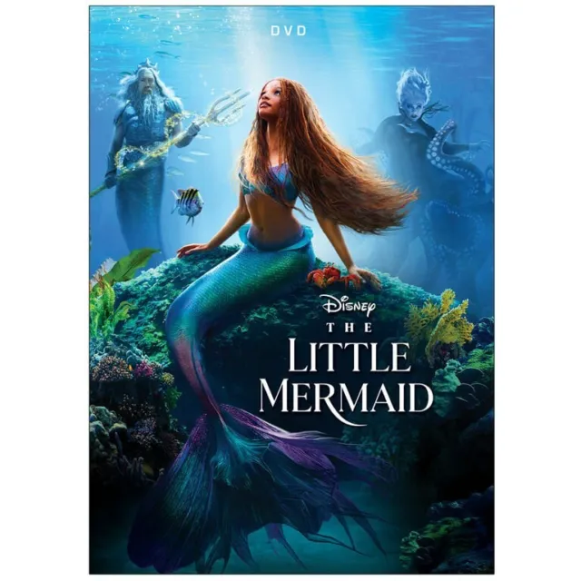 The Little  Mermaid* (Dvd, 2023) New Presale Ships On 📢📢09/26 ‼️*Free Shipping