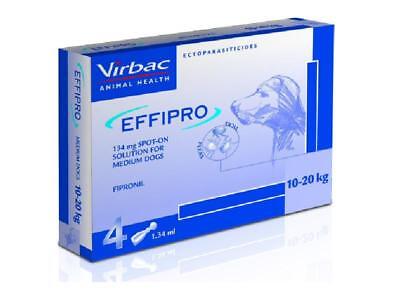 Virbac Effipro Cane Spot-on 134 mg 10 - 20 kg 4 Pipette