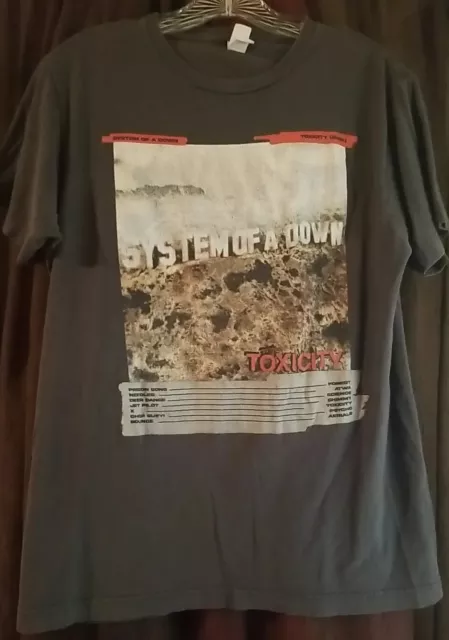 System of A Down Shirt Medium Toxicity Vintage Tee