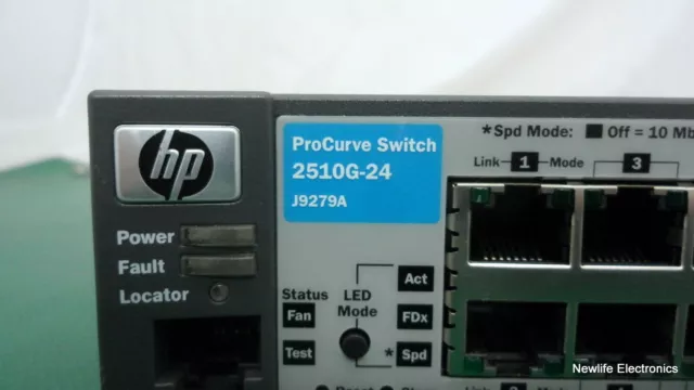 HP J9279-69001 ProCurve 2510G-24 24-port Switch J9279A