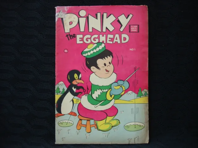 Pinky The Egghead No 1 1963 I W Enterprises