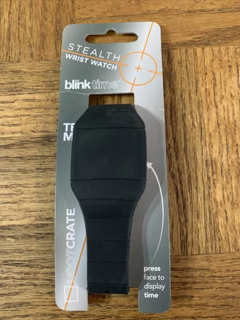 Stealth Blink Time LCD Watch
