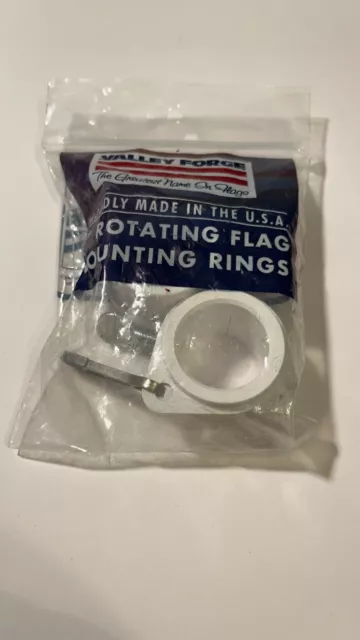 Valley Forge Flag 1-Inch Diameter Rotating Mounting Rings, 2-Piece - 28219