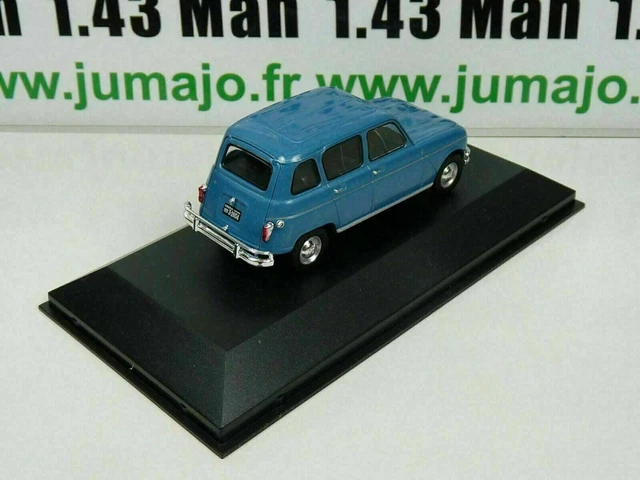 LOT 2 Voiture 1/43 SALVAT Autos Inolvidables : Renault 4L et Renault 6 3