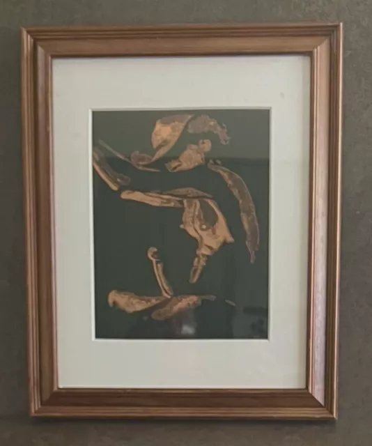 Erótico Gay Interest Original Firmado Artista Grabado Cobre ""CowBoi"" Dennis Wymbs