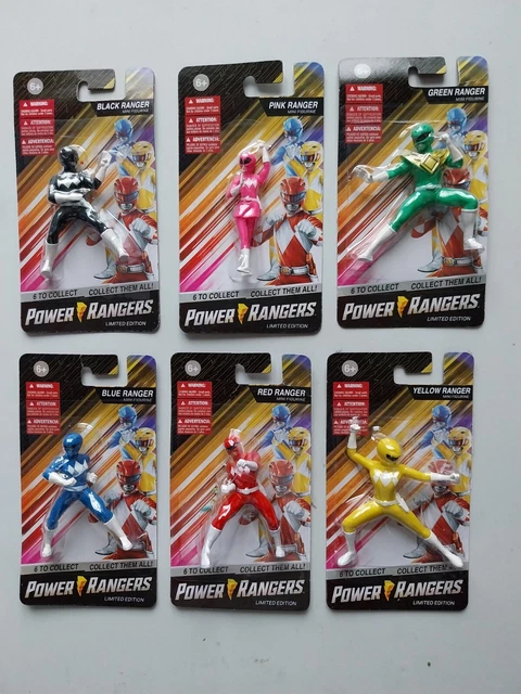 LOT MINI FIGURINES Power Rangers Mighty Morphin Hasbro no Bioman Bandai ...