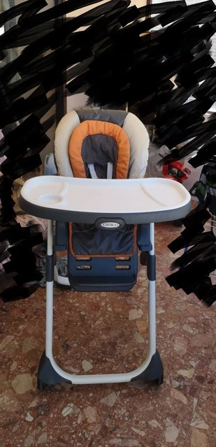 GRACO HIGHCHAIR DUODINER LX Highchair Tangerine LOCAL PICK UP