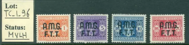 TC_1_96. TRIESTE (AMG FTT) - 1947 SEGNATASSE set.Mint.Great CV !