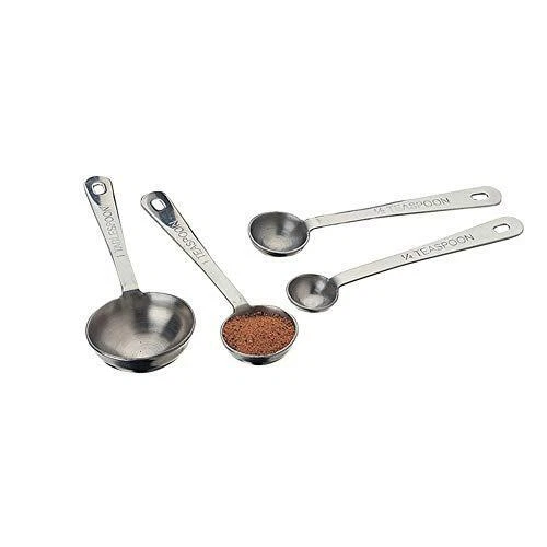 Amco Stainless Steel Measuring Spoons, Set of 4