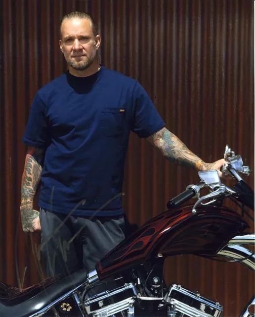 Jesse James West Coast Choppers Autographed Signed 8x10 Photo BAS Beckett COA