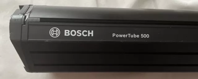 Bosch Powertube 500 Vertikal Ebike Akku mit Kapazitäts Test 94% Top 👍